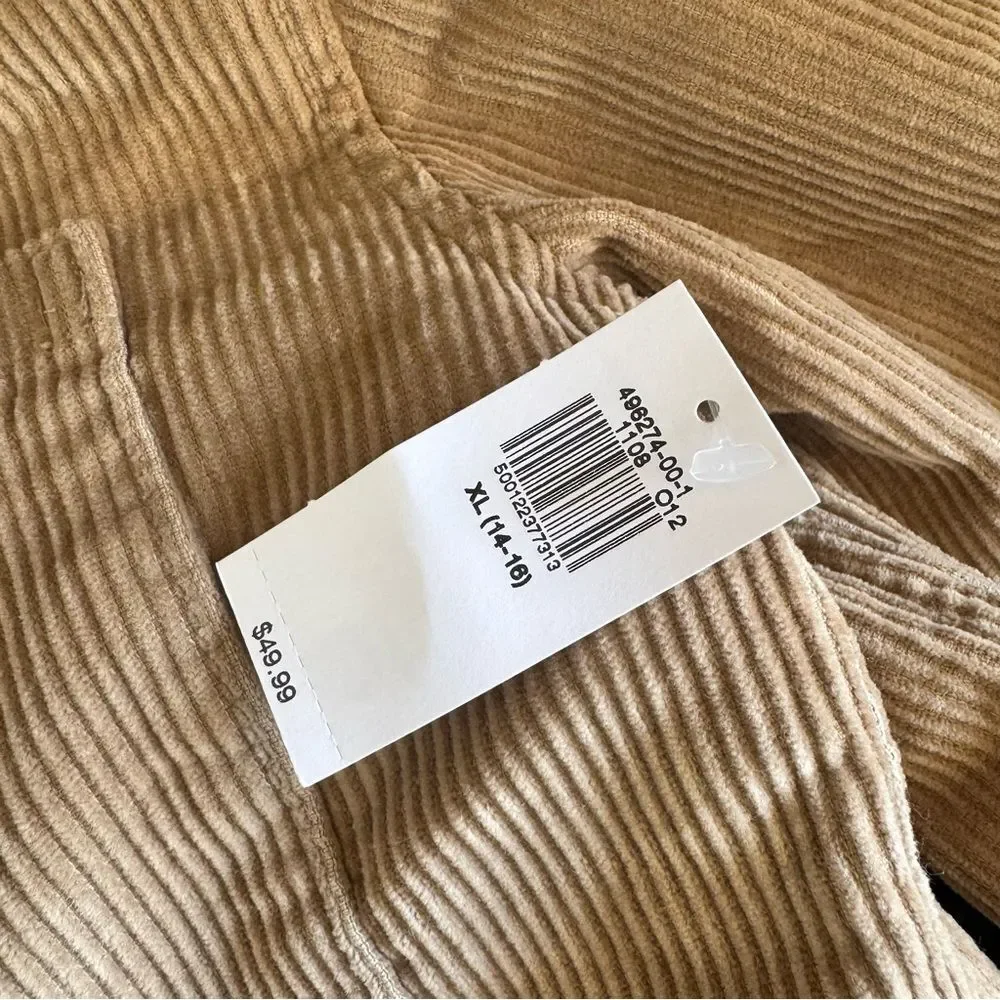 Old Navy corduroy jacket beige boys